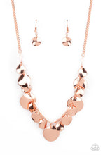 Load image into Gallery viewer, Paparazzi GLISTEN Closely - Copper Necklace
