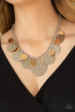 Load image into Gallery viewer, Paparazzi Industrial Grade Glamour - Silver Necklace

