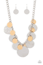 Load image into Gallery viewer, Paparazzi Industrial Grade Glamour - Silver Necklace
