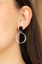 Load image into Gallery viewer, Paparazzi Prismatic Perfection - Black Earrings
