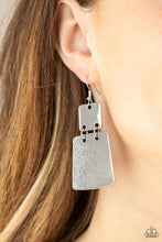 Load image into Gallery viewer, Paparazzi Tagging Along - Silver Earrings
