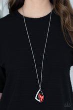 Load image into Gallery viewer, Paparazzi Galactic Wonder - Red Necklace
