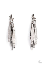 Load image into Gallery viewer, Paparazzi Pursuing The Plumes - Black Earrings
