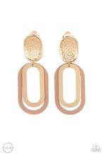 Load image into Gallery viewer, Paparazzi Melrose Mystery - Brown Earrings
