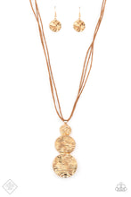 Load image into Gallery viewer, Paparazzi Circulating Shimmer - Gold Necklace

