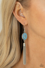 Load image into Gallery viewer, Paparazzi Oceanic Opalescence - Blue Earrings
