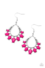 Load image into Gallery viewer, Paparazzi Flamboyant Ferocity - Pink Earrings
