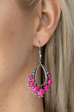 Load image into Gallery viewer, Paparazzi Flamboyant Ferocity - Pink Earrings
