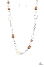 Load image into Gallery viewer, Paparazzi Prairie Reserve - White Necklace
