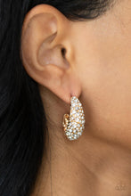 Load image into Gallery viewer, Paparazzi Glamorously Glimmering -  Gold Earrings
