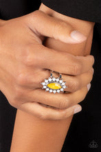 Load image into Gallery viewer, Paparazzi Everlasting Eden - Yellow Ring
