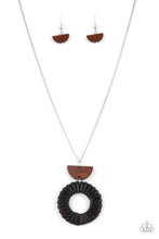 Load image into Gallery viewer, Paparazzi Homespun Stylist - Black Necklace
