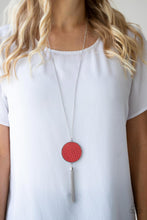 Load image into Gallery viewer, Paparazzi Wondrously Woven - Red Necklace
