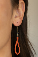 Load image into Gallery viewer, Paparazzi Noticeably Nomad - Orange Necklace
