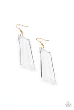 Load image into Gallery viewer, Paparazzi The Final Cut - Gold Earrings

