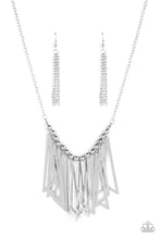 Load image into Gallery viewer, Paparazzi Industrial Jungle - Silver Necklace
