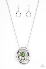 Load image into Gallery viewer, Paparazzi Luminous Labyrinth - Green Necklace
