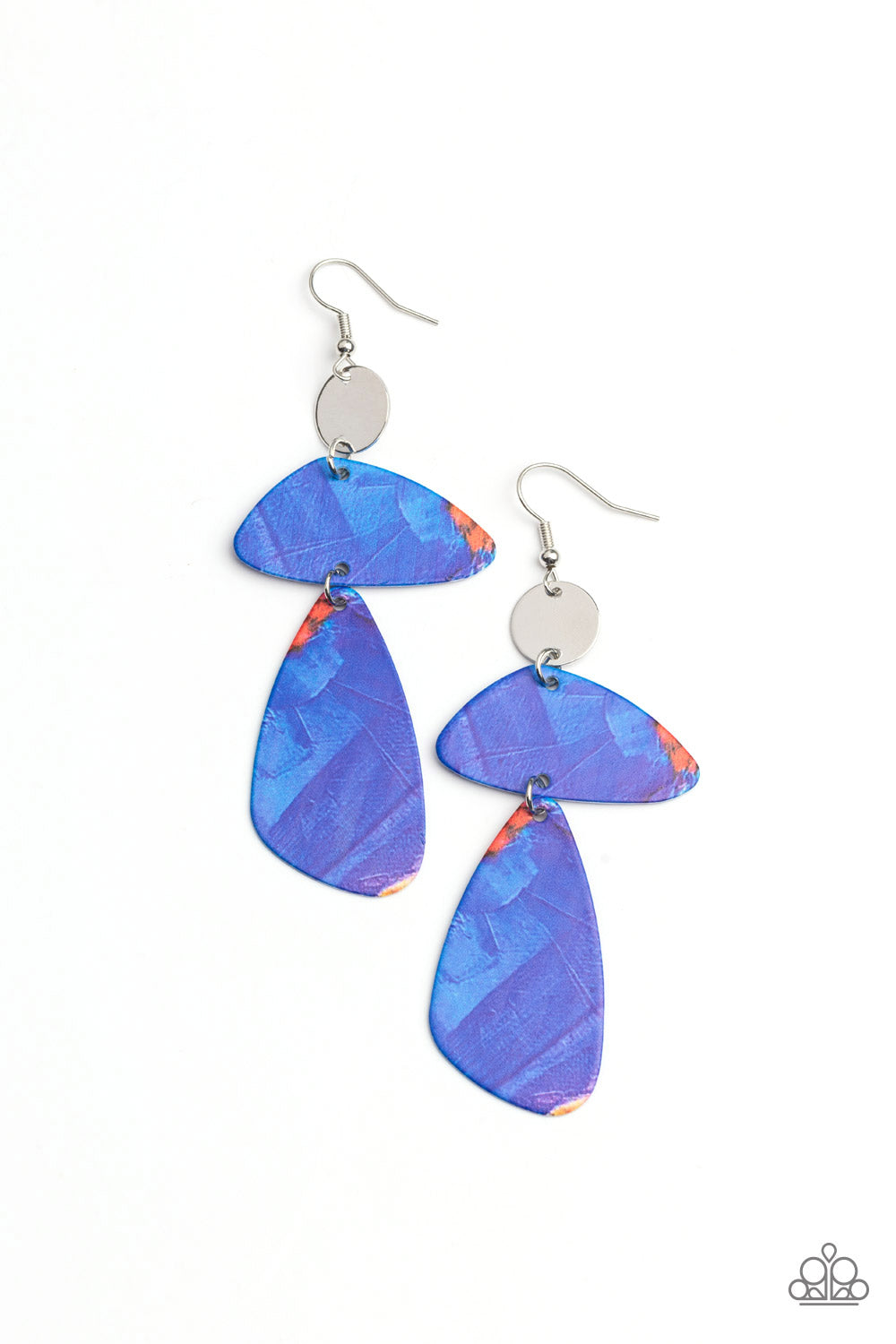 Paparazzi SWATCH Me Now - Blue Earrings