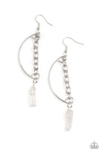 Load image into Gallery viewer, Paparazzi Yin to My Yang - White Earrings
