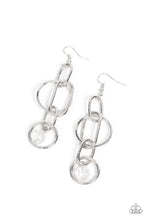 Load image into Gallery viewer, Paparazzi Park Avenue Princess - White Earrings
