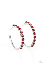 Load image into Gallery viewer, Paparazzi Photo Finish - Red Earrings
