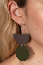 Load image into Gallery viewer, Paparazzi Beach Bistro - Green Earrings
