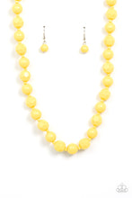 Load image into Gallery viewer, Paparazzi Popping Promenade - Yellow Necklace
