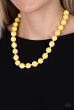 Load image into Gallery viewer, Paparazzi Popping Promenade - Yellow Necklace
