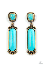 Load image into Gallery viewer, Paparazzi Southern Charm - Brass Earrings
