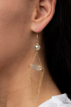 Load image into Gallery viewer, Paparazzi Ethereally Extravagant - Gold Earrings
