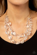 Load image into Gallery viewer, Paparazzi Icy Illumination - Gold Necklace
