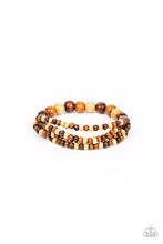 Load image into Gallery viewer, Paparazzi Oceania Oasis - Brown Bracelet
