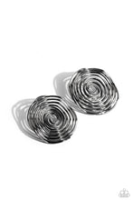 Load image into Gallery viewer, Paparazzi COIL Over - Black Earrings
