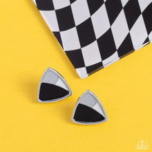 Load image into Gallery viewer, Paparazzi Kaleidoscopic Collision - Black Earrings
