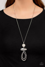 Load image into Gallery viewer, Paparazzi Modern Day Demure - White Necklace
