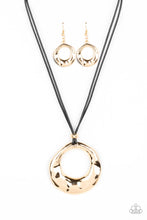 Load image into Gallery viewer, Paparazzi Tectonic Treasure - Gold Necklace
