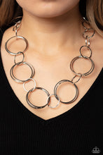 Load image into Gallery viewer, Paparazzi Shimmering Symphony - Silver Necklace
