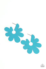 Load image into Gallery viewer, Paparazzi Flower Power Fantasy - Blue Earrings

