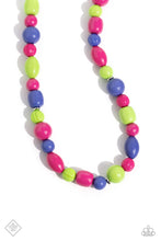 Load image into Gallery viewer, Paparazzi Perfectly Poppin - Pink Necklace
