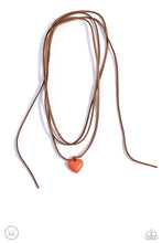 Load image into Gallery viewer, Paparazzi Wanderlust Wardrobe - Orange Necklace
