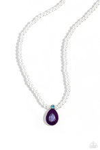 Load image into Gallery viewer, Paparazzi PEARL-demonium - Purple Necklace

