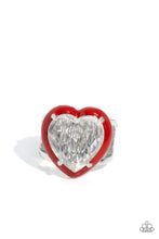 Load image into Gallery viewer, Paparazzi Hallmark Heart - Red Ring

