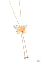 Load image into Gallery viewer, Paparazzi Suspended Shades - Rose Gold Necklace
