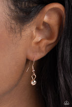 Load image into Gallery viewer, Paparazzi Suspended Shades - Rose Gold Necklace
