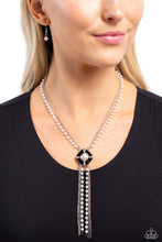 Load image into Gallery viewer, Paparazzi Pinky SQUARE - Black Necklace
