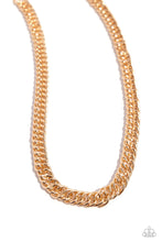 Load image into Gallery viewer, Paparazzi Industrial Ideology - Gold Necklace
