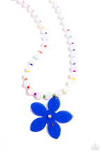 Load image into Gallery viewer, Paparazzi Nostalgic Novelty - Blue Necklace
