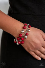 Load image into Gallery viewer, Party Posh Red Bracelet.
