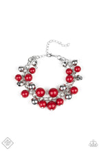Load image into Gallery viewer, Party Posh Red Bracelet.
