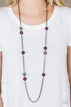Load image into Gallery viewer, Paparazzi Fashion Fad - Purple Necklace.

